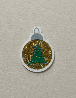 Christmas tree ornament shaker