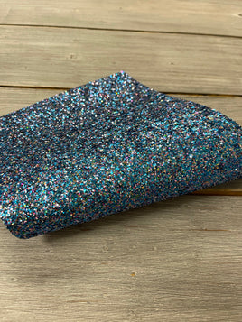 Blue chunky glitter mix