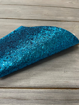 Blue chunky glitter