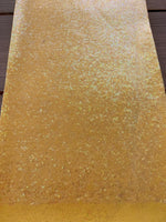 
              Smooth yellow glitter
            