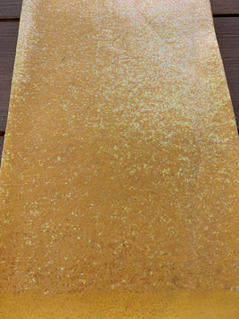 Smooth yellow glitter