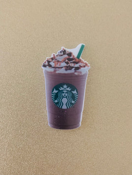 Coffee shop chocolate Frappuccino resin